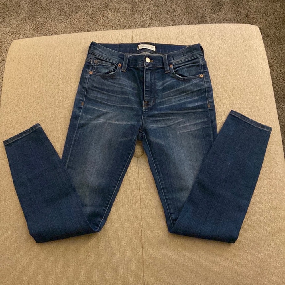 Madewell High Rise Skinny Jeans Medium
Wash Size 26